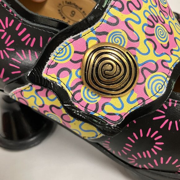 *NEW* 2022 Mini WIGGLE ZAZA FLUEVOG x ZANDRA RHODES, Size 9. HOT! - Picture 7 of 12